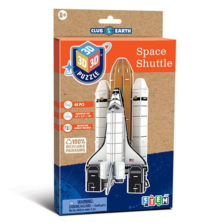 Tomfoolery Toys | Space Shuttle 3D Puzzle