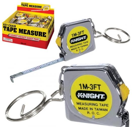 Tomfoolery Toys | Key Chain Tape Measure