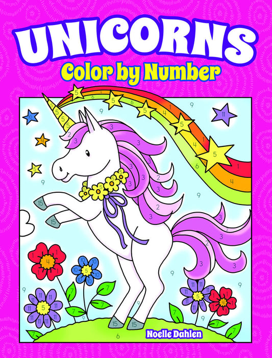 Tomfoolery Toys | Unicorns Color by Numbers