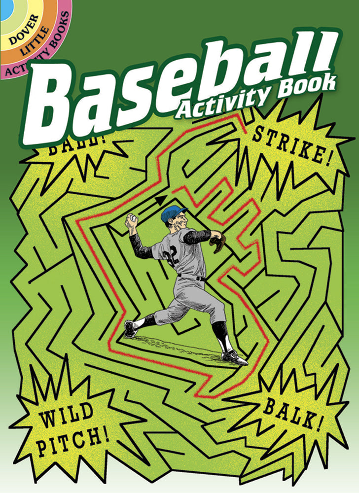 Baseball Activity Book Cover