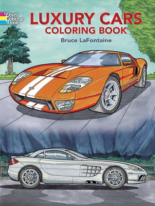 Tomfoolery Toys | Luxury Cars Coloring Book