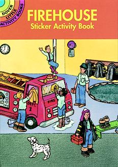 Firehouse Sticker Activity Book Cover