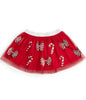 Candy Cane Coquette Sequin Tutu Cover