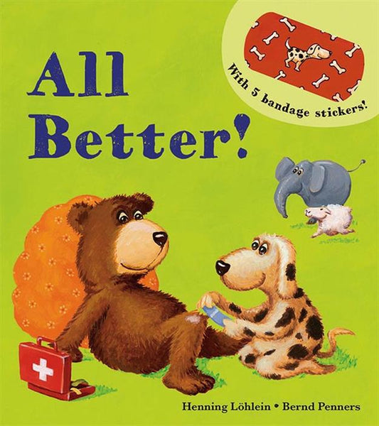 Tomfoolery Toys | All Better! Board Book