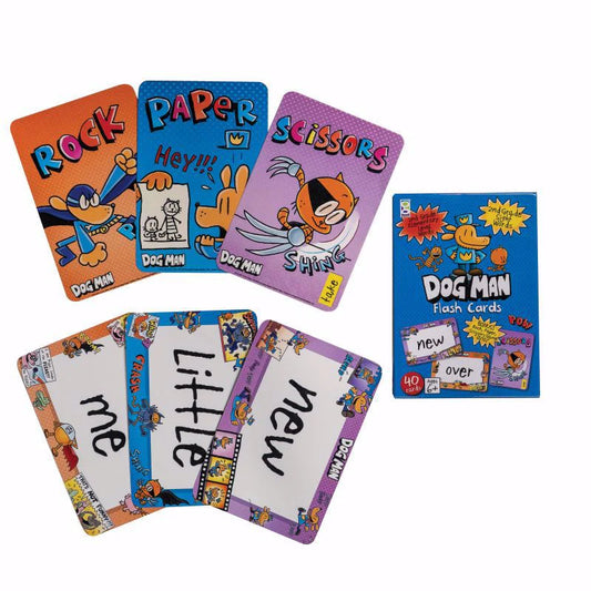 Tomfoolery Toys | Dog Man Flashcards