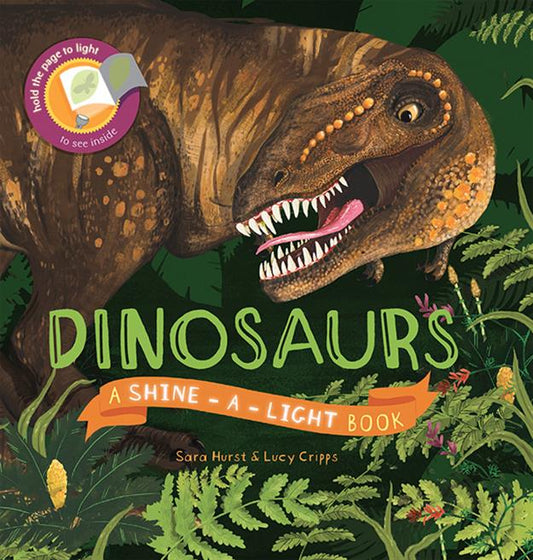 Tomfoolery Toys | Dinosaurs A Shine-A-Light Book