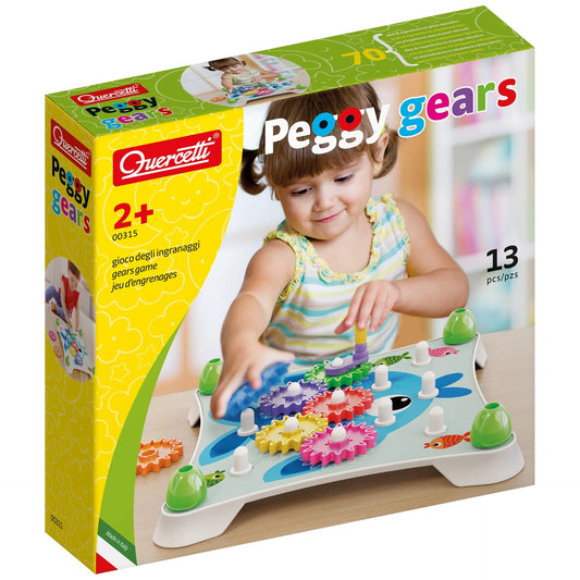 Tomfoolery Toys | Quercetti Peggy Gears