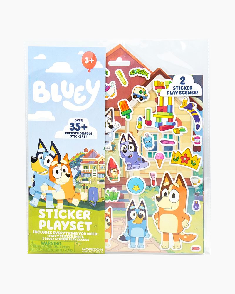 Bluey Sticker Playset Cover