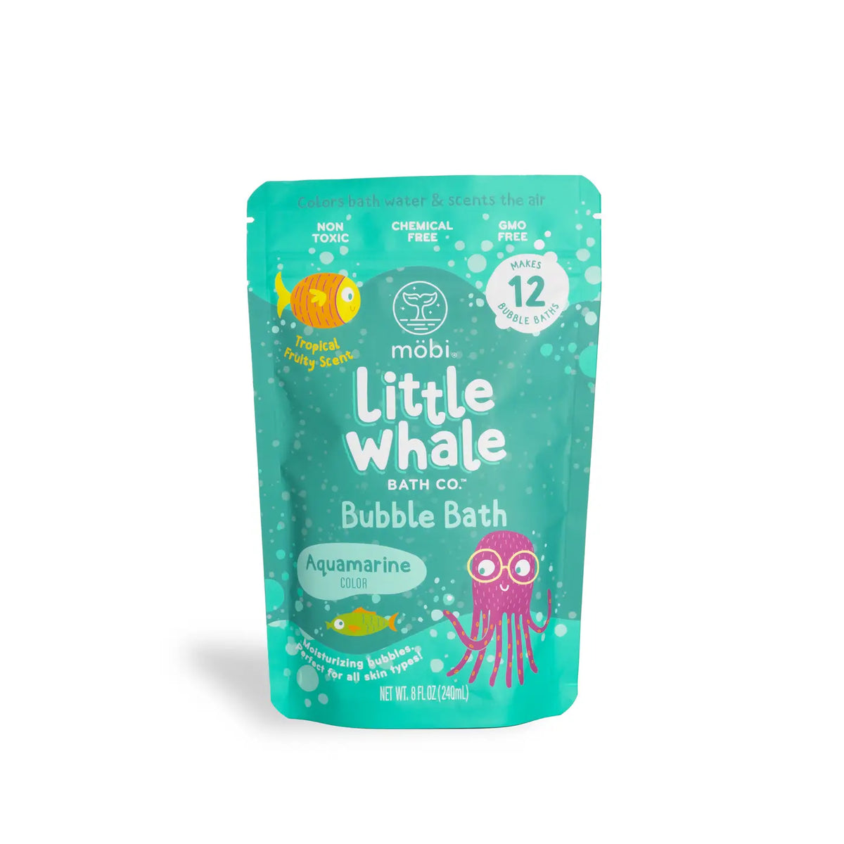 Little Whale Bubble Bath Cover