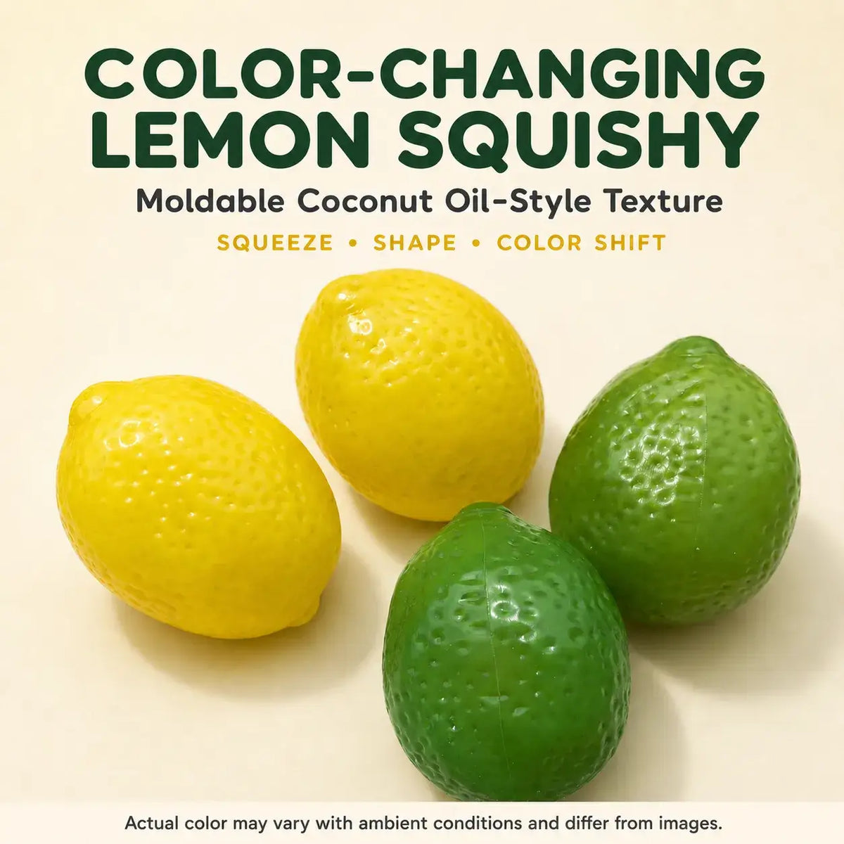 Coconut oil- Lemon Squishy Cover
