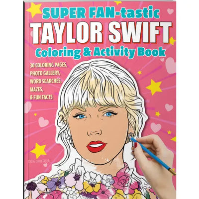 Taylor Swift Coloring & Activity Book Preview #1