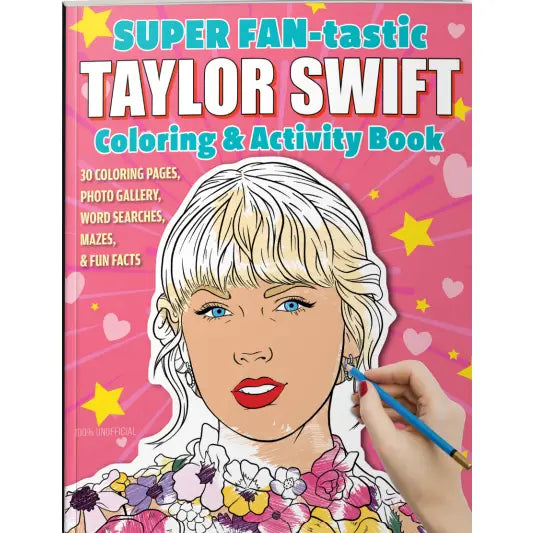 Tomfoolery Toys | Taylor Swift Coloring & Activity Book