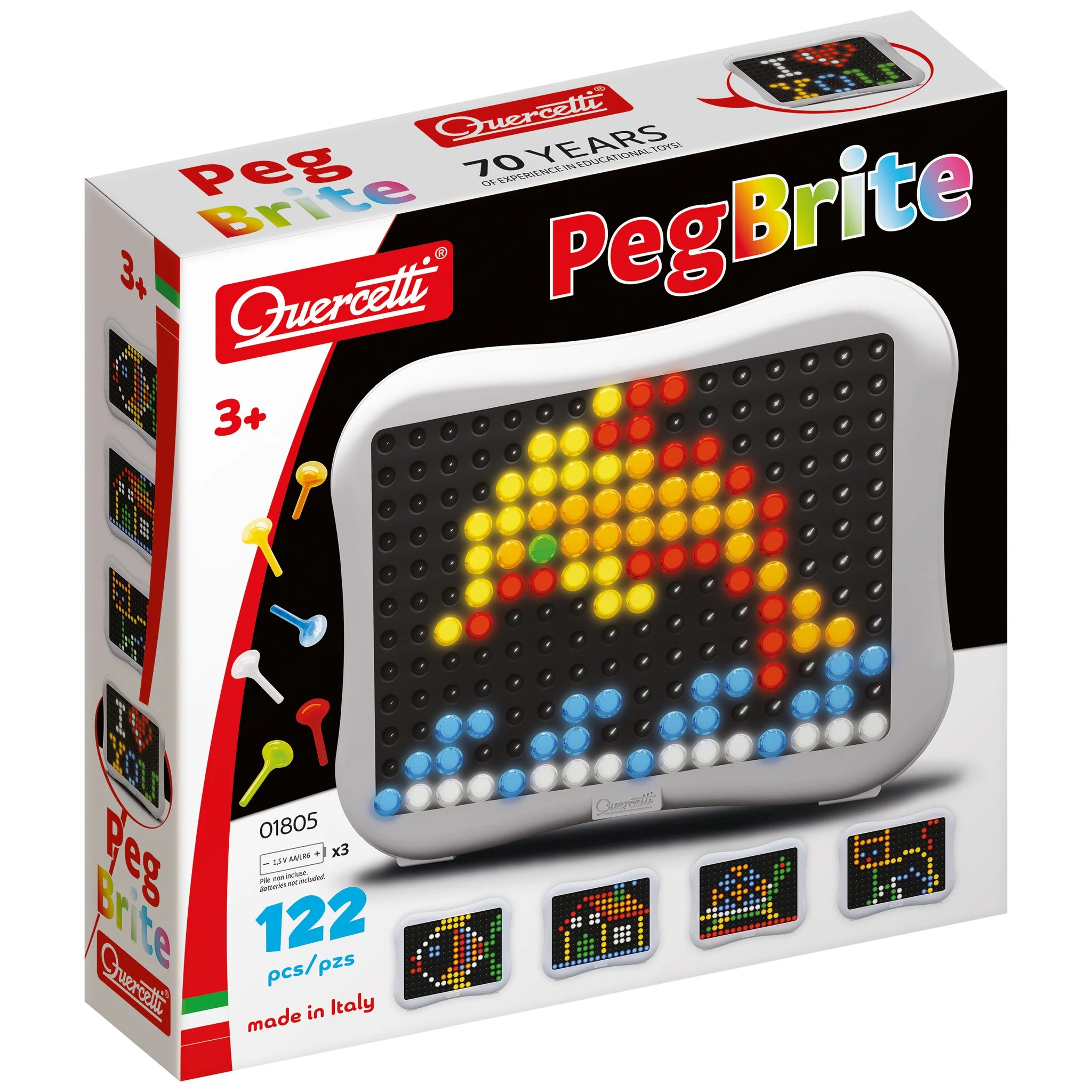 Tomfoolery Toys | Quercetti Peg Brite