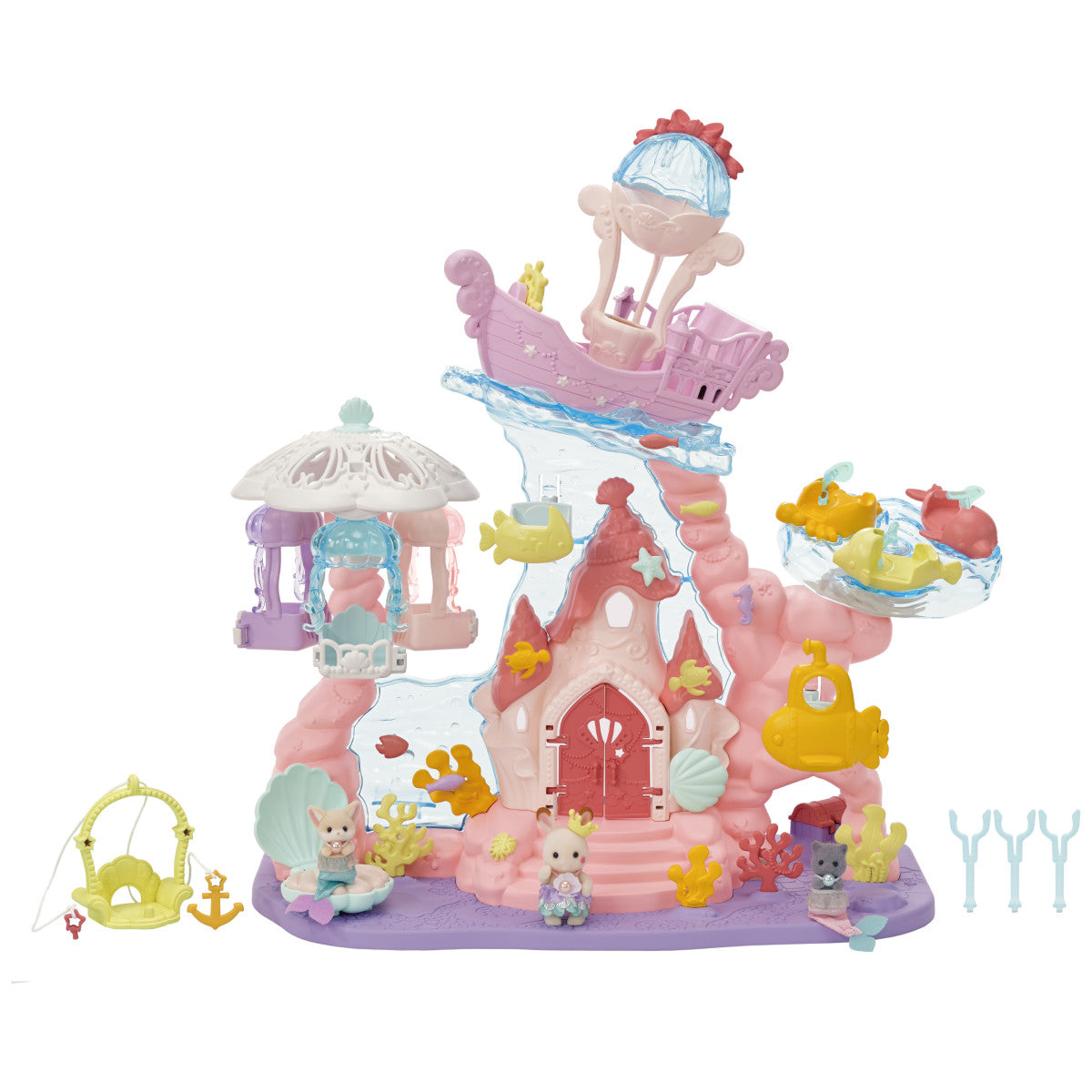 Baby Mermaid Castle Cover