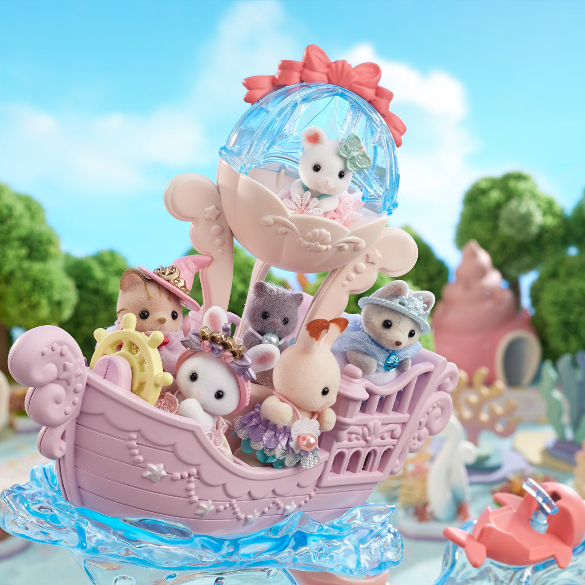 Baby Mermaid Castle Cover