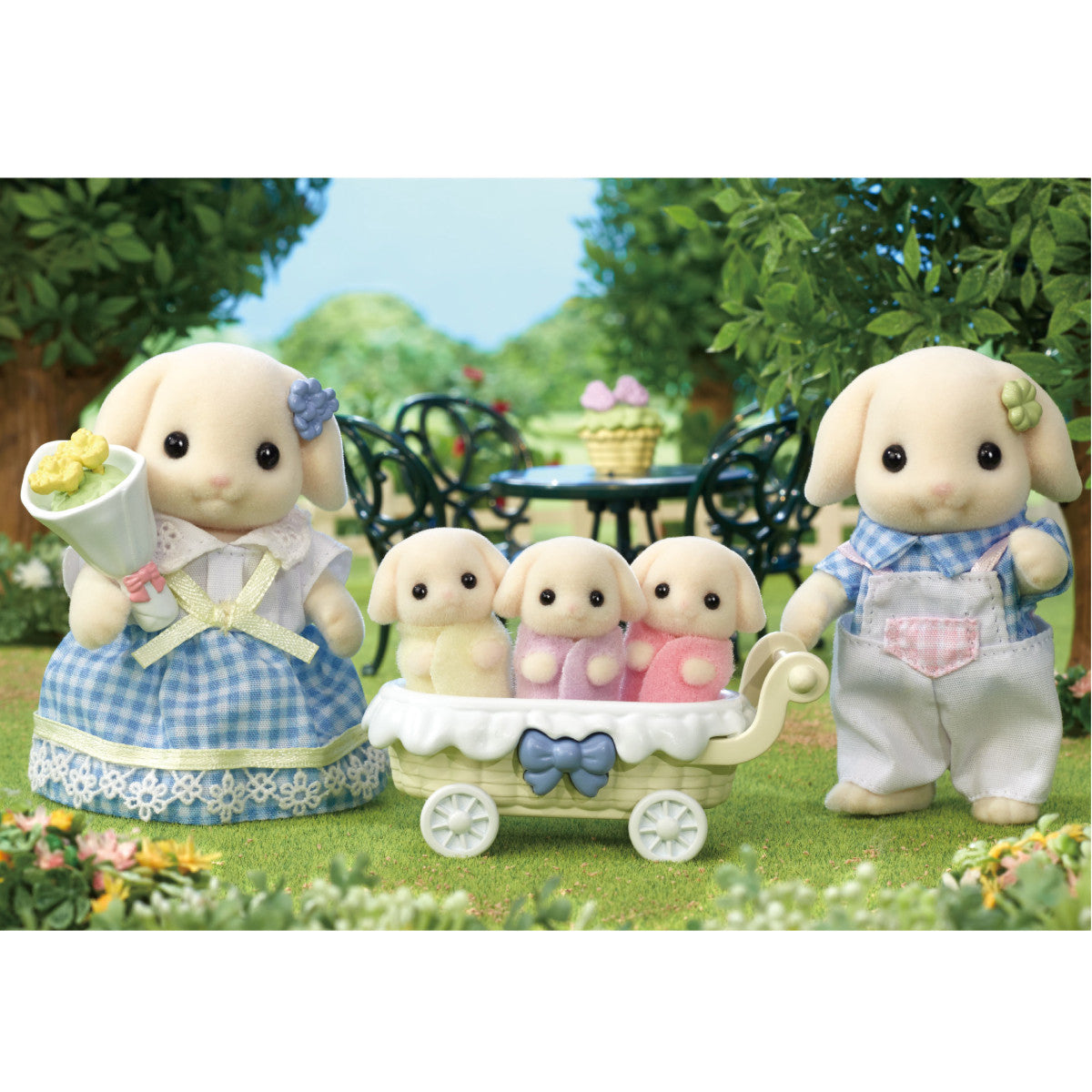 Flora Rabbit Family Cover