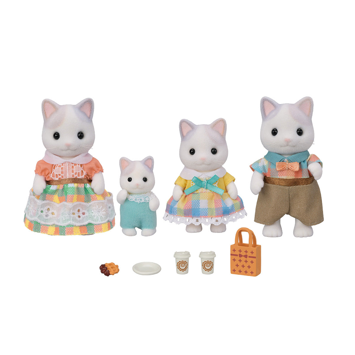 Latte Cat Family Cover