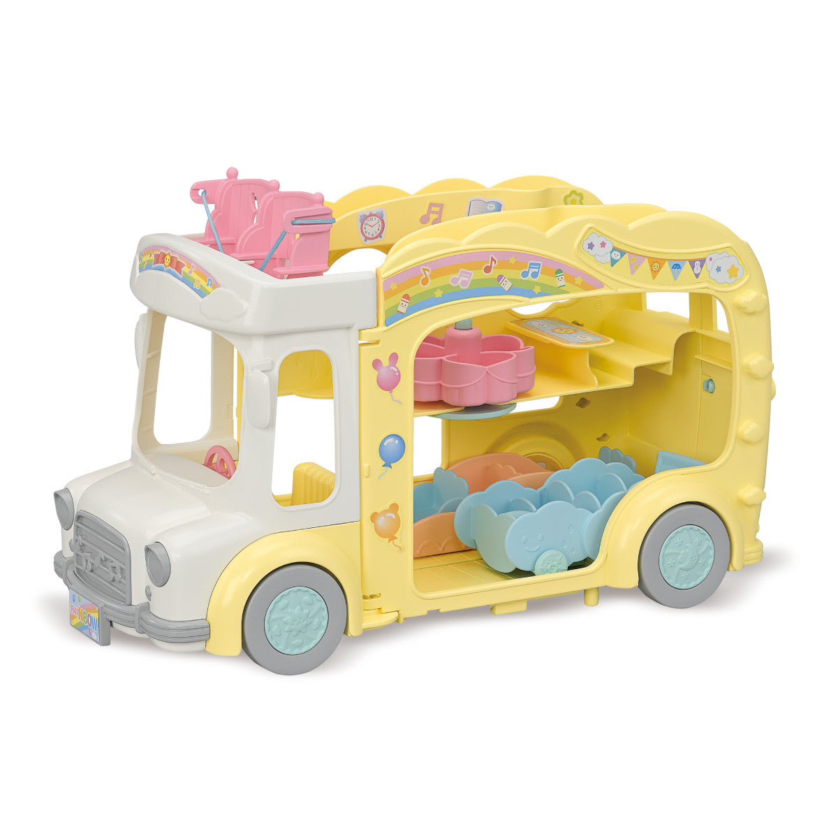 Rainbow Fun Nursery Bus Cover