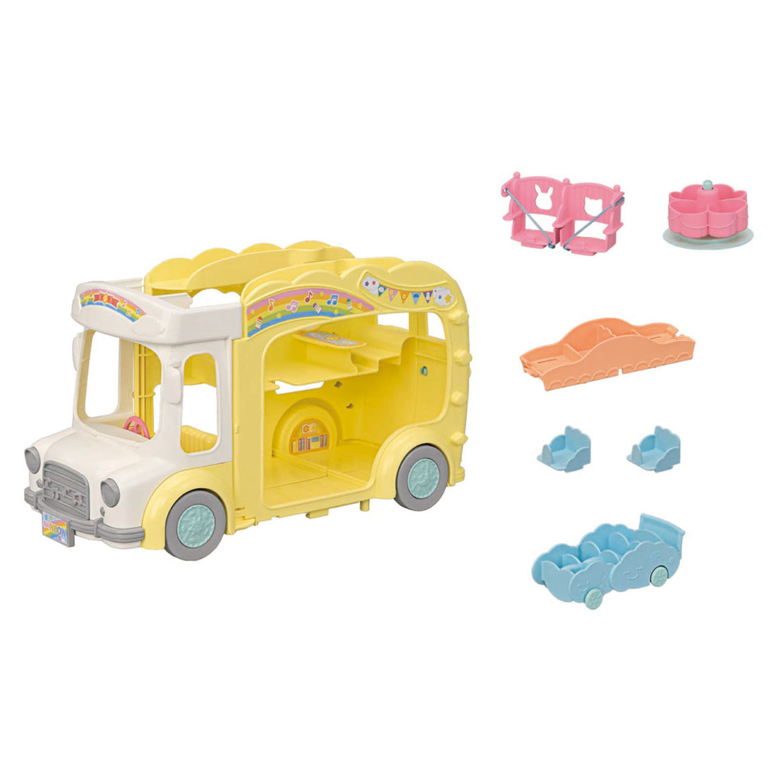 Rainbow Fun Nursery Bus Preview #4