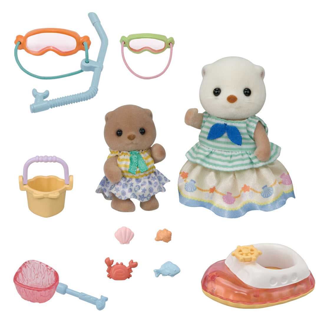 Sea Otter Sisters Splashy Snorkel Set Preview #3