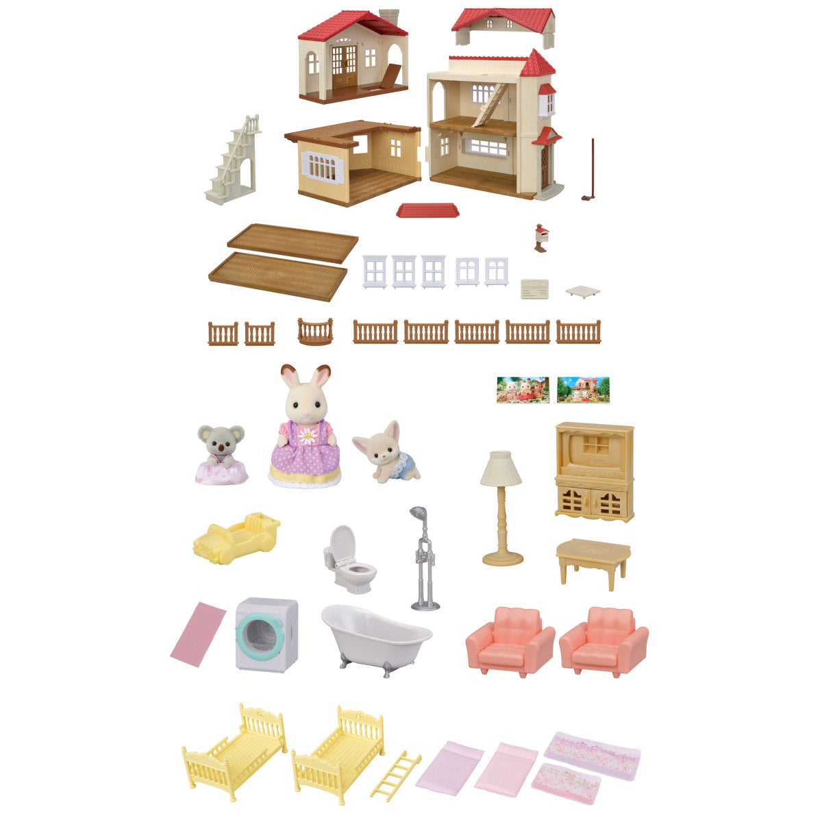Red Roof Country Home Gift Set Cover
