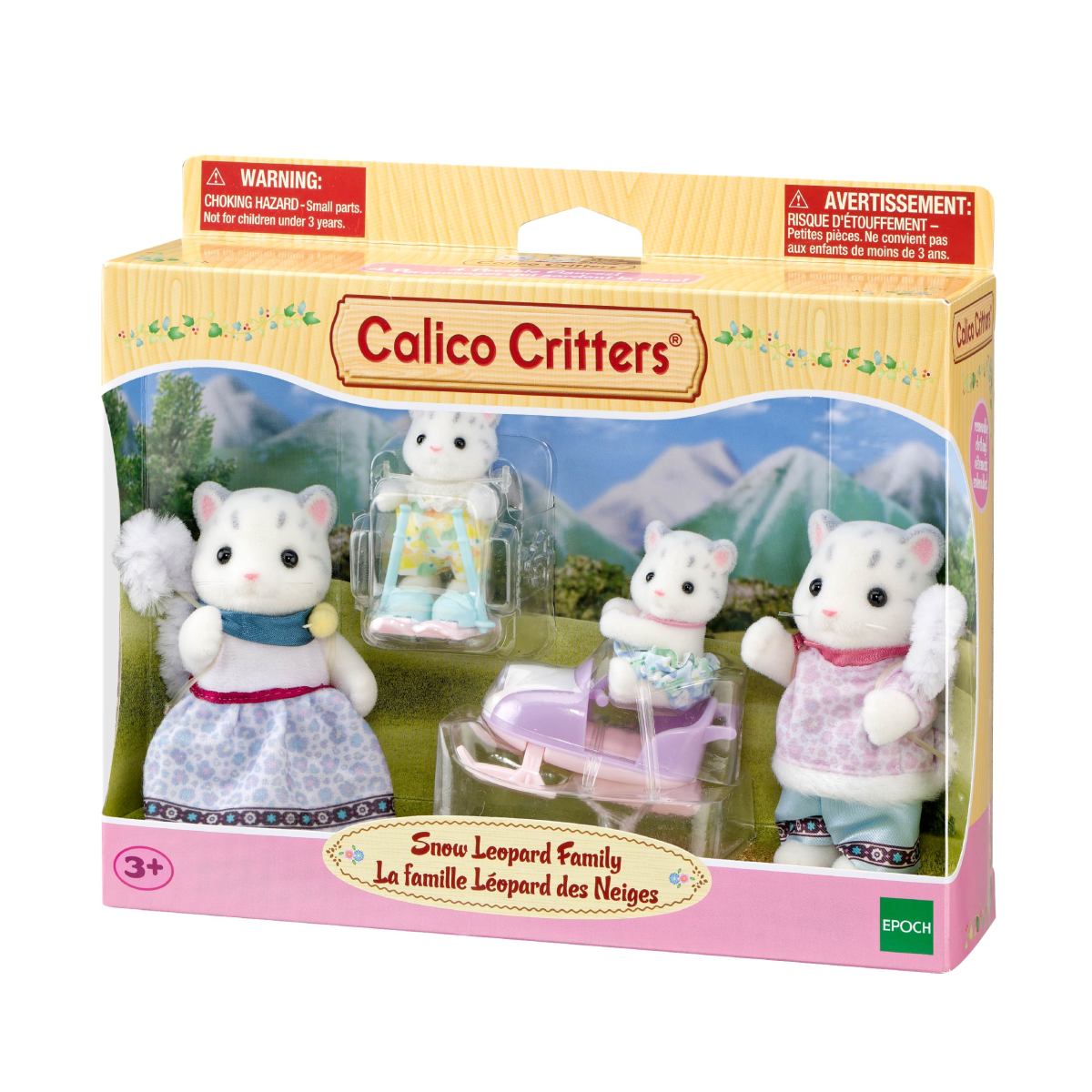 Snow Leopard Family Cover