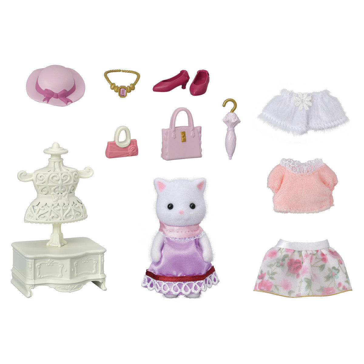 Fashion Playset Town Girl Persian Cat Cover