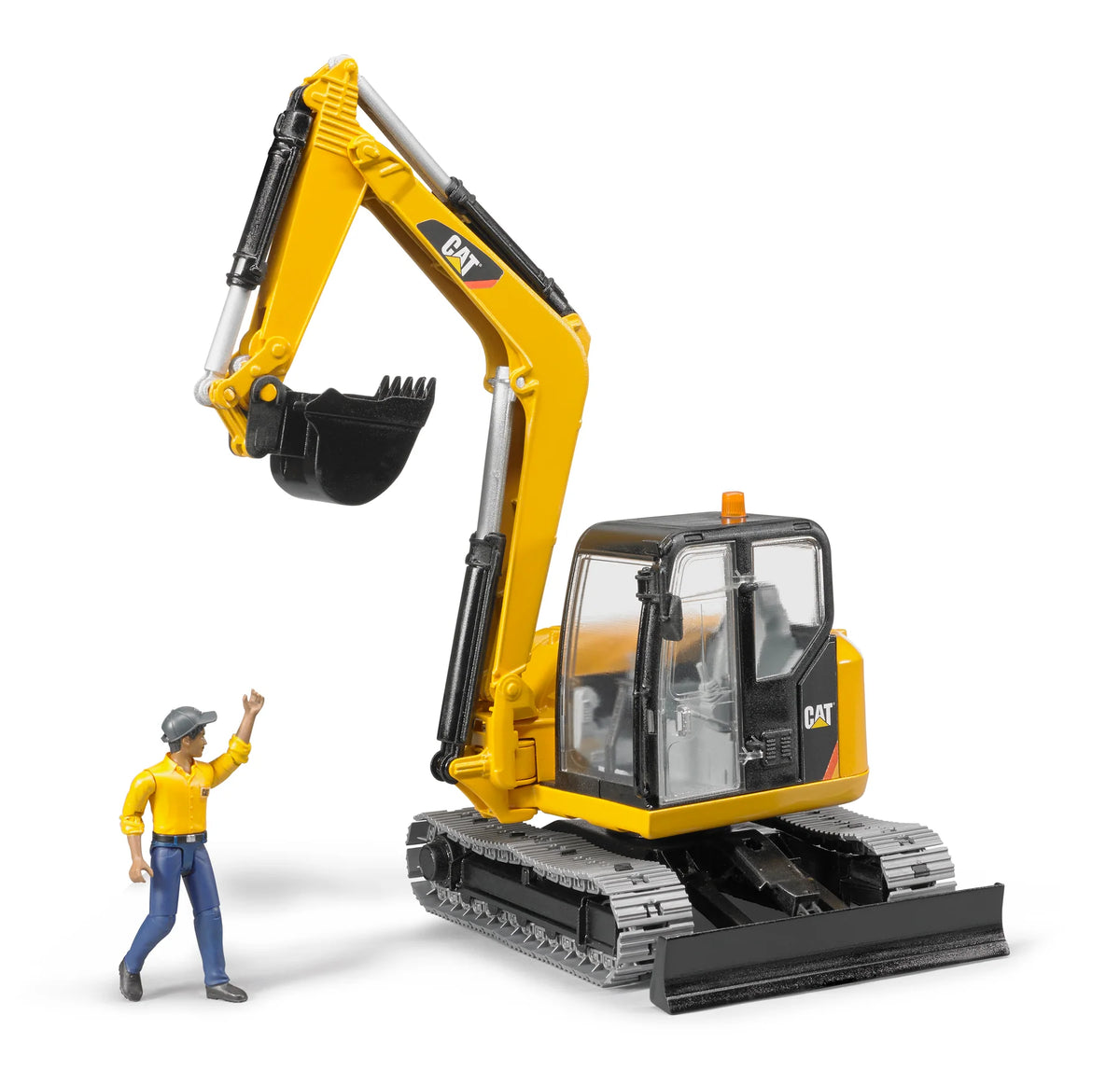 CAT Mini Excavator w/ Worker Cover