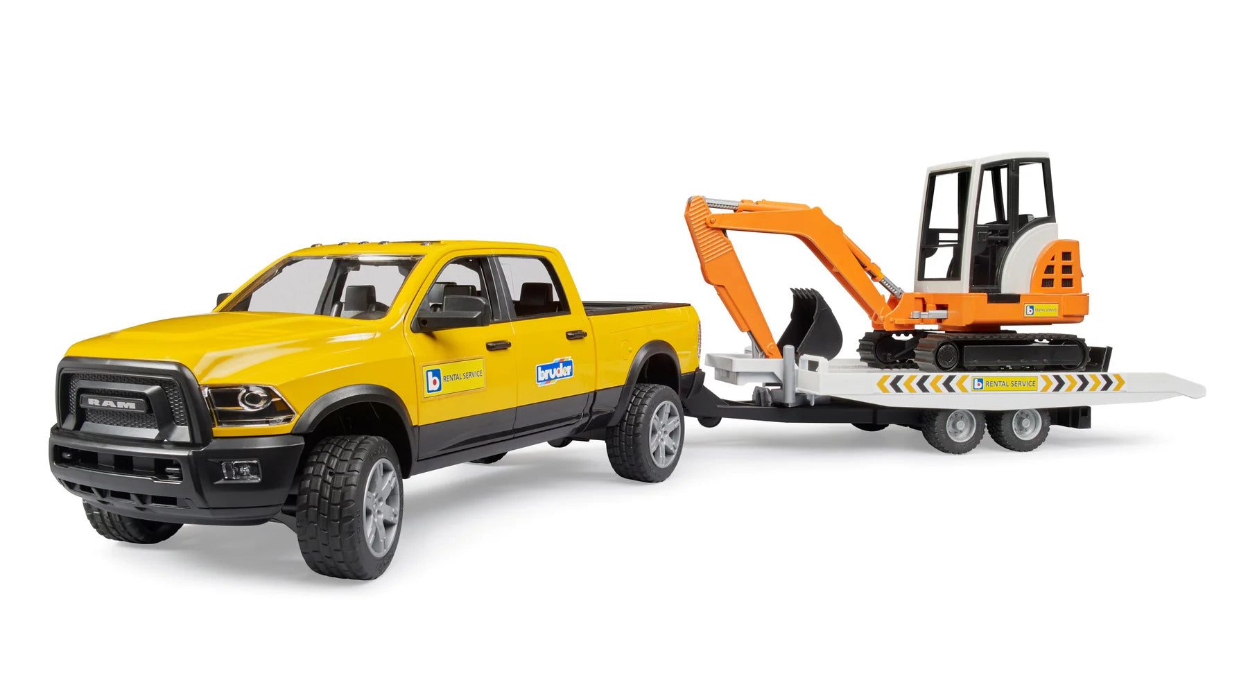 Tomfoolery Toys | RAM Rental Service w/ Mini Excavator