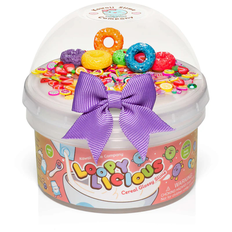 Tomfoolery Toys | Loopylicious Cereal Glossy Slime