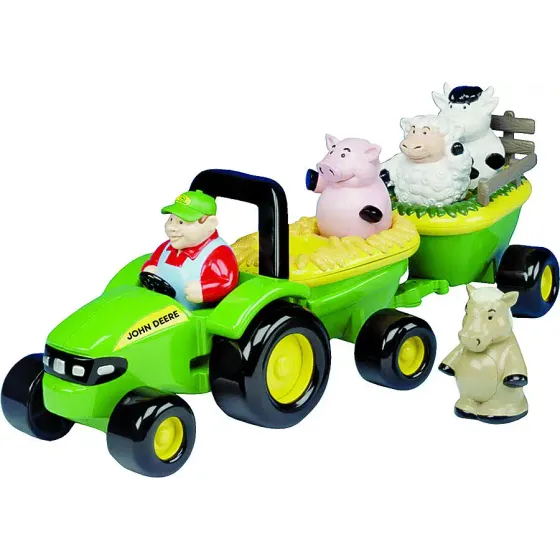 Tomfoolery Toys | John Deere Animal Hayride