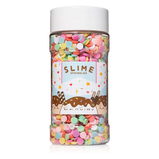 Tomfoolery Toys | Ice Cream Slime Sprinkles Shaker Jar