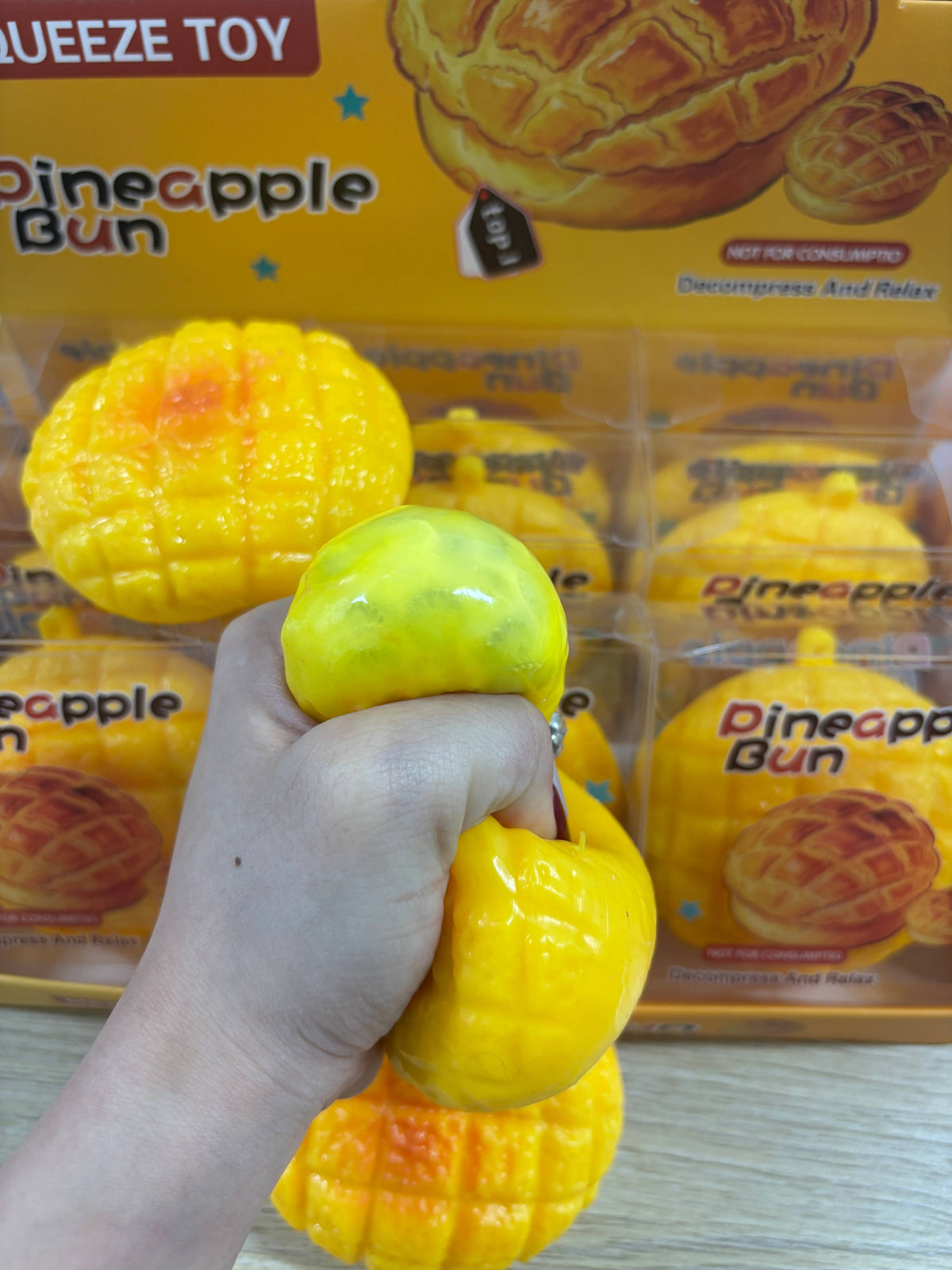 Crunchy Pineapple Bun Squishy Cover