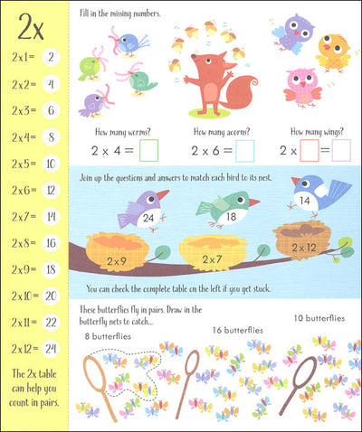 Times Tables Activity Book Preview #2