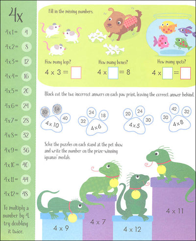 Times Tables Activity Book Preview #4