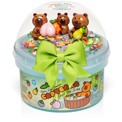 Capybara Fruit Spa Slime Preview #7
