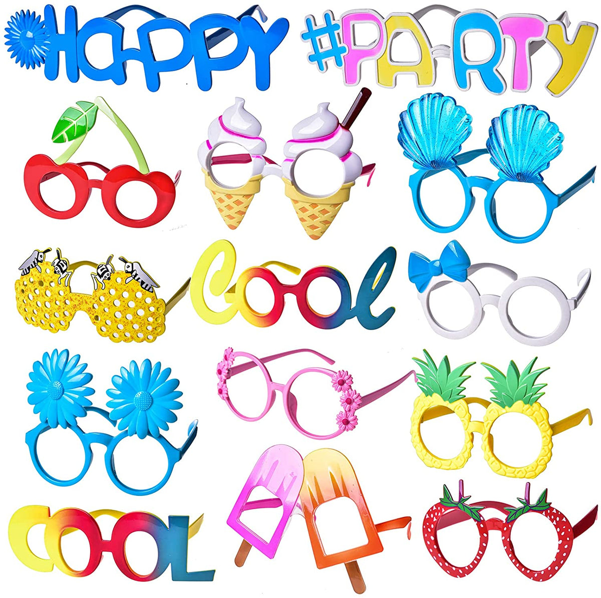 Party Glasses Cover