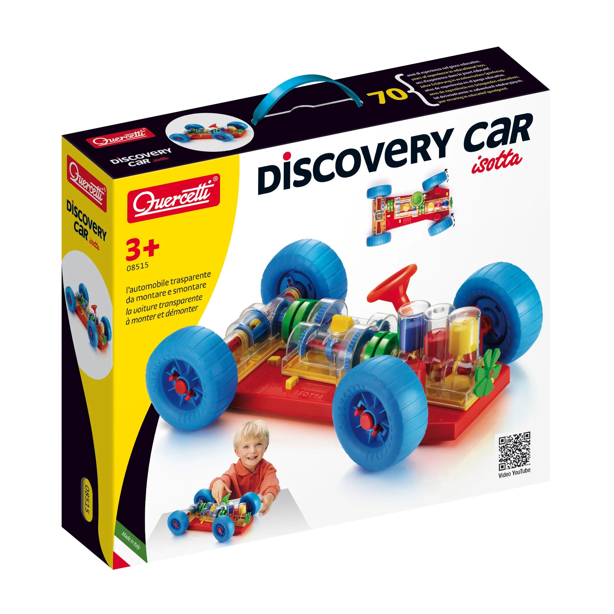 Tomfoolery Toys | Quercetti Discovery Car Isotta
