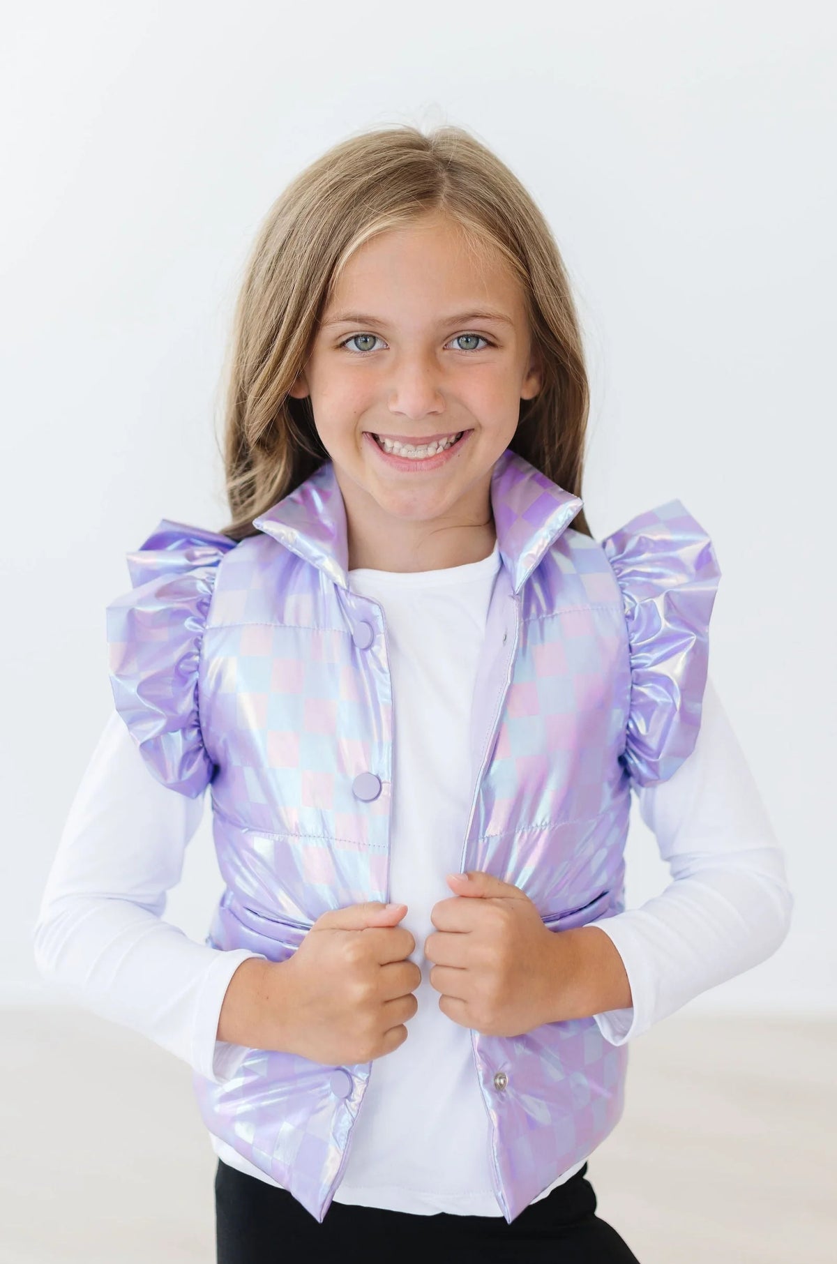 Lavender Haze Puffer Vest Cover