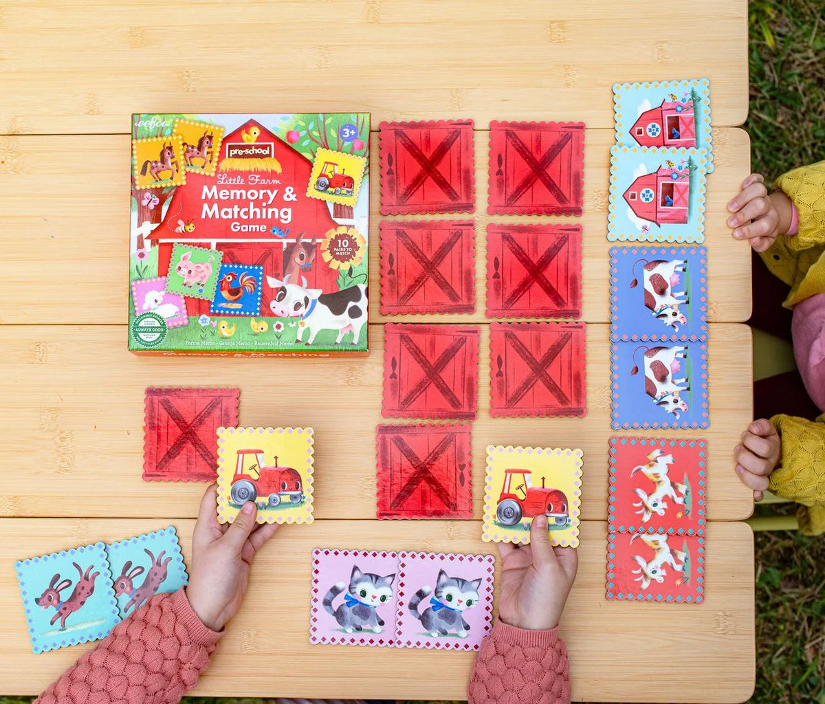 Pre-School Little Farm Matching Game Cover