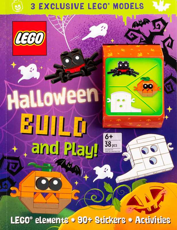 Lego Books: Halloween Build and Play! Cover
