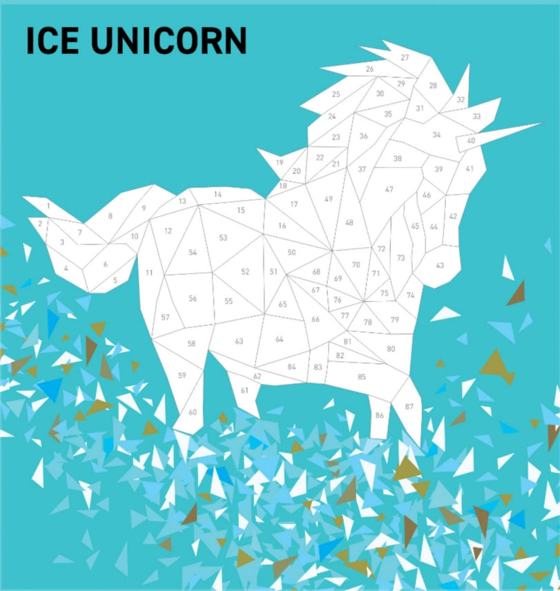 My Sticker Paintings: Unicorns Cover