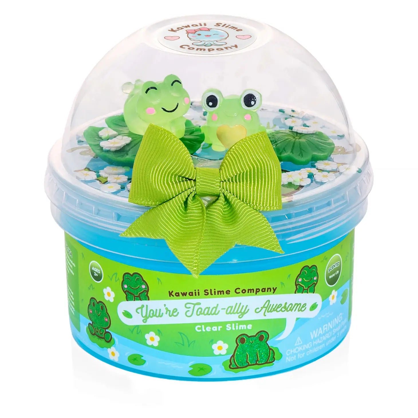 Tomfoolery Toys | You're Toad-Ally Awesome Clear Slime