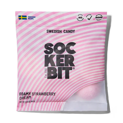 Foamy Strawberry Dream Swedish Candy Preview #2