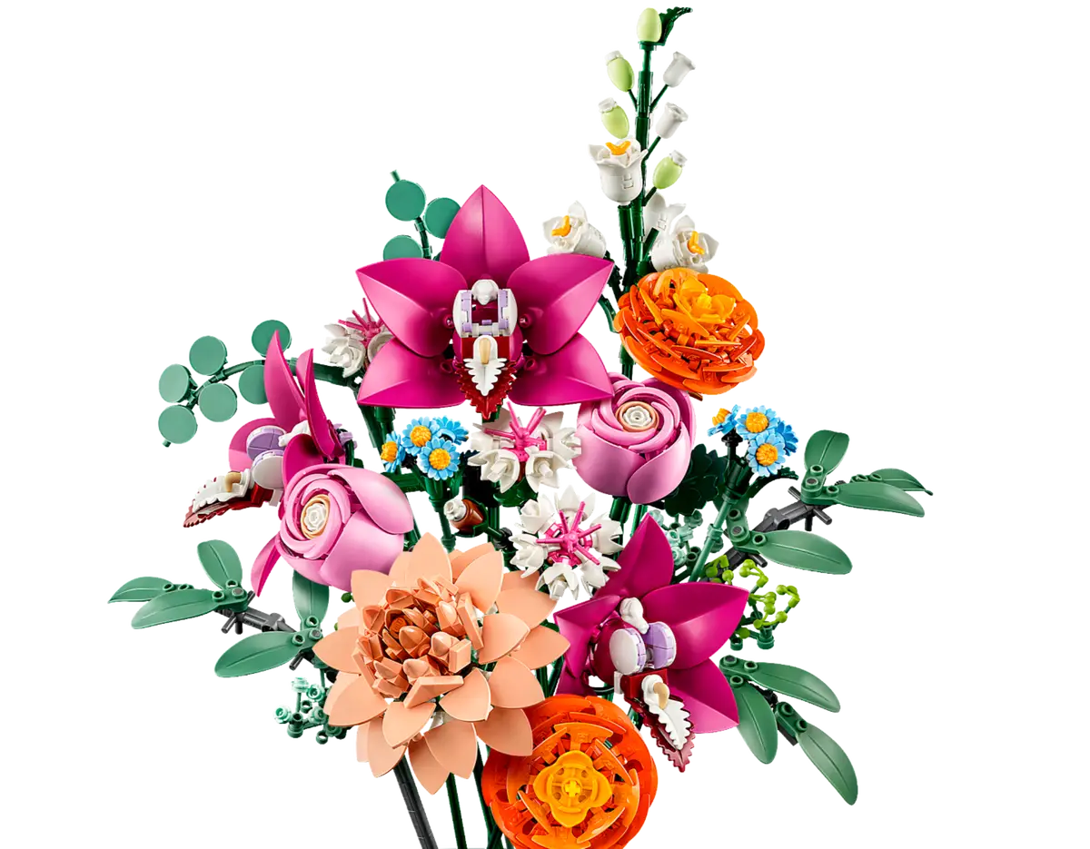 BOTANICALS™ Pretty Pink Flower Bouquet Cover
