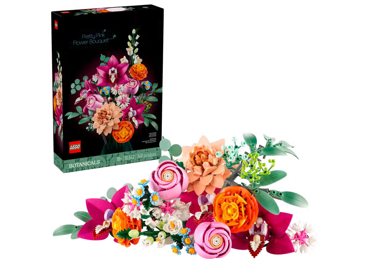 Tomfoolery Toys | BOTANICALS™ Pretty Pink Flower Bouquet