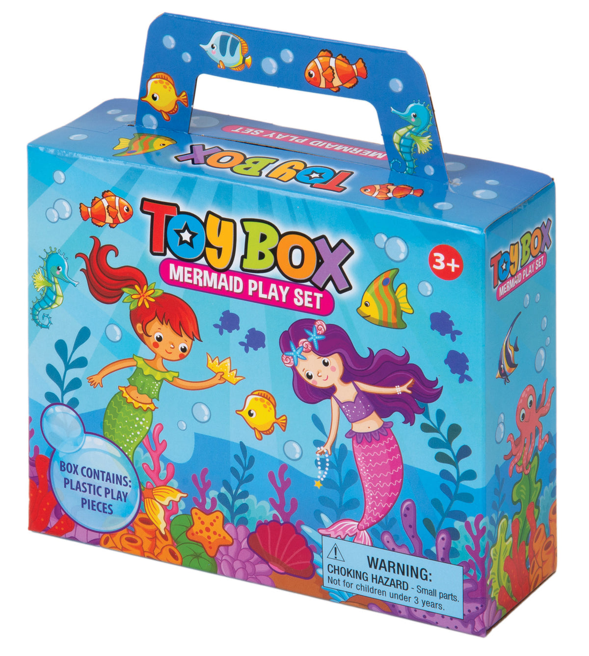 Mermaid Playset Toy Box Cover