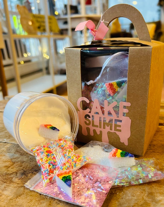 Tomfoolery Toys | Cake Slime Kit