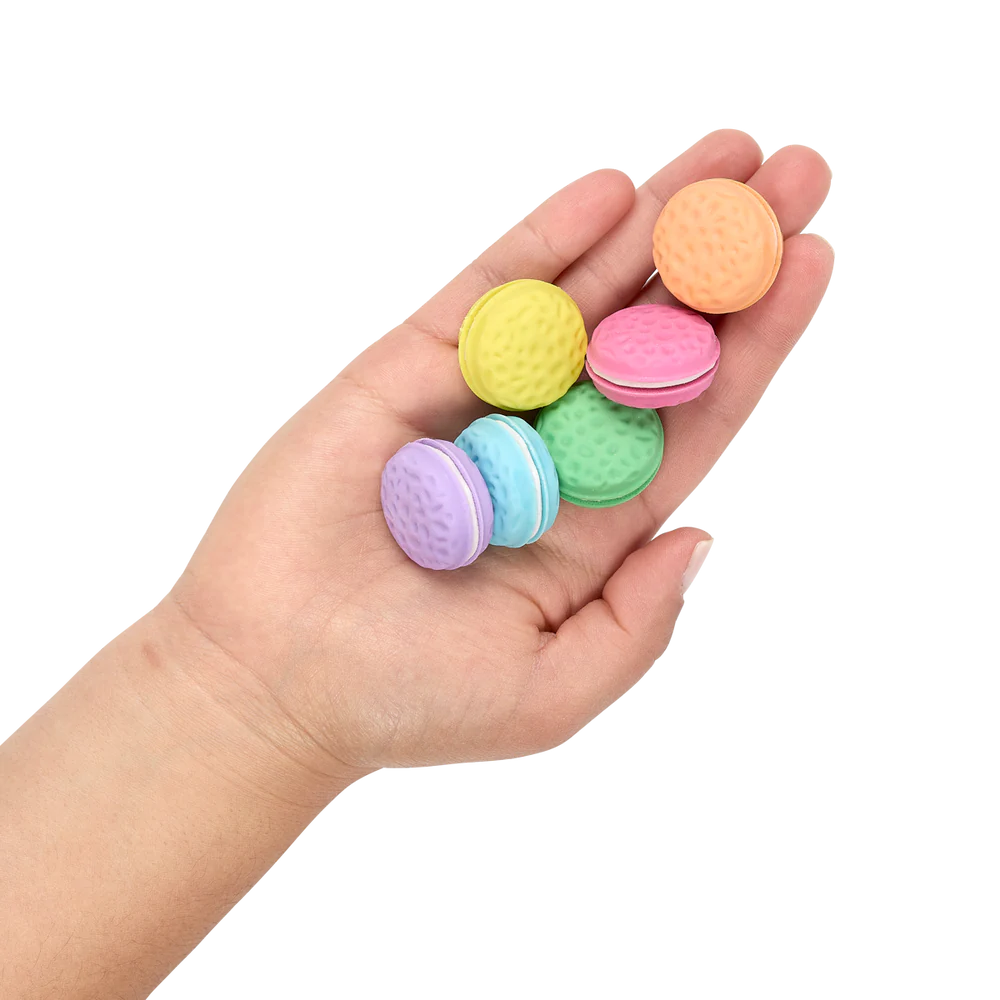 Macarons Vanilla Scented Erasers Cover