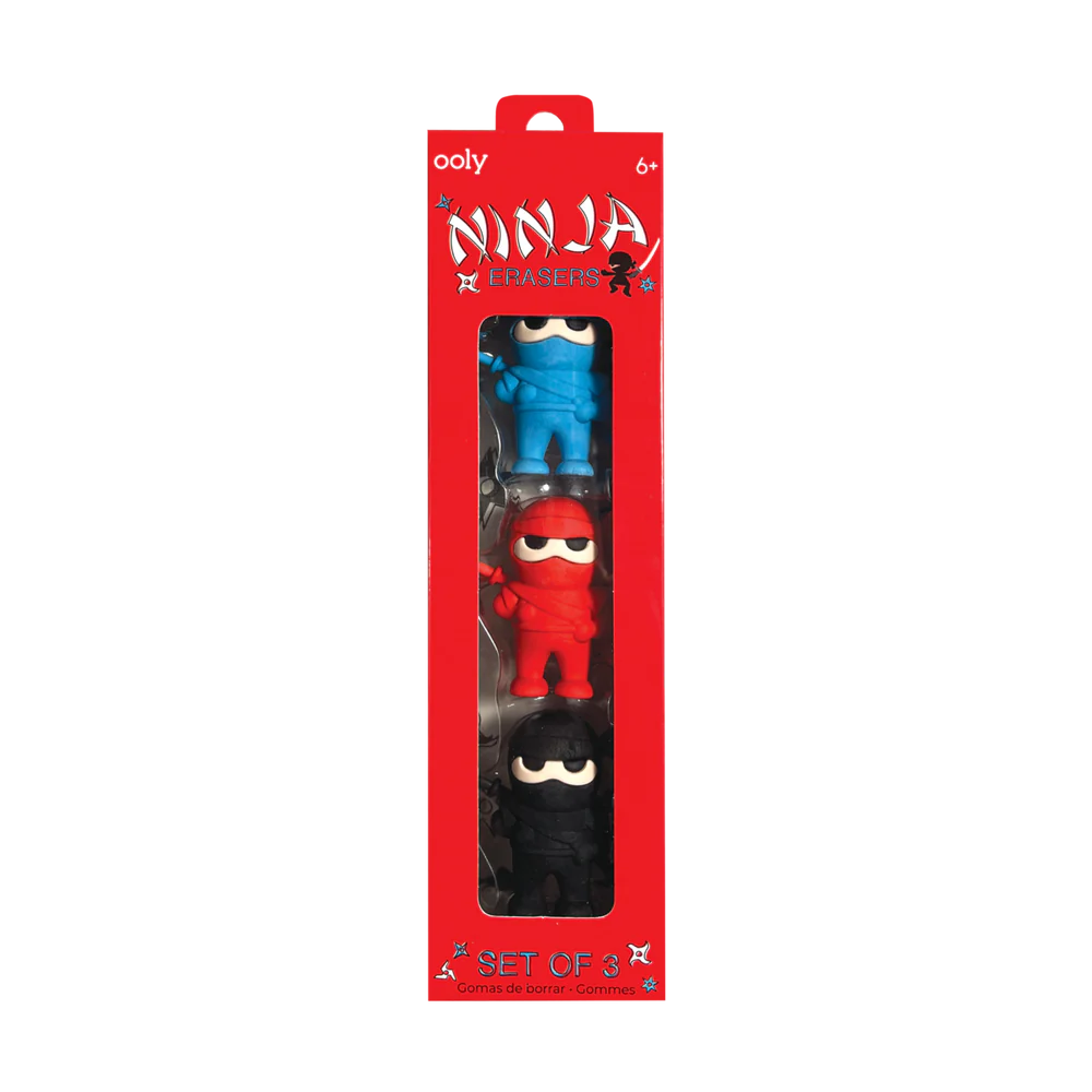 Ninja Erasers Cover